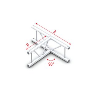 Showtec FS30 Ladder truss 3-weg verticaal T-stuk