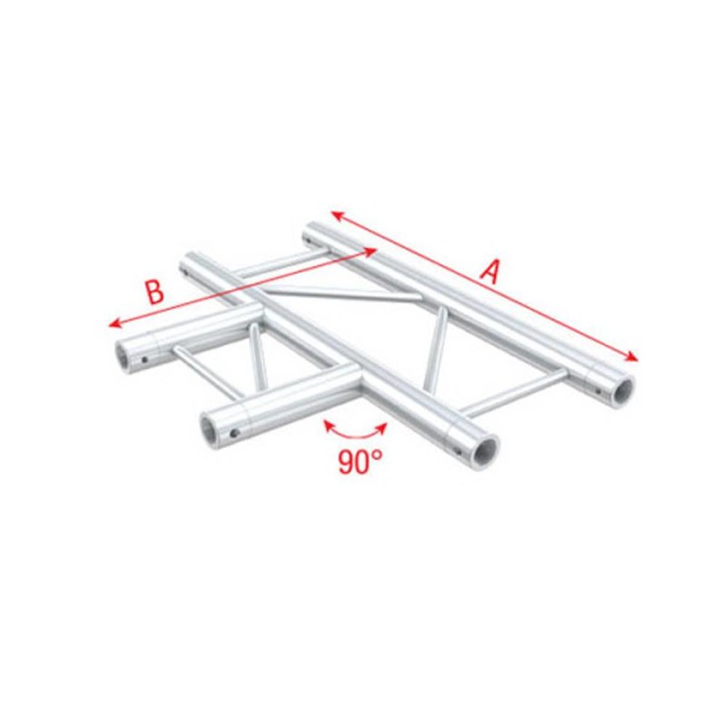 PS30 Ladder truss 3-weg horizontaal T-stuk