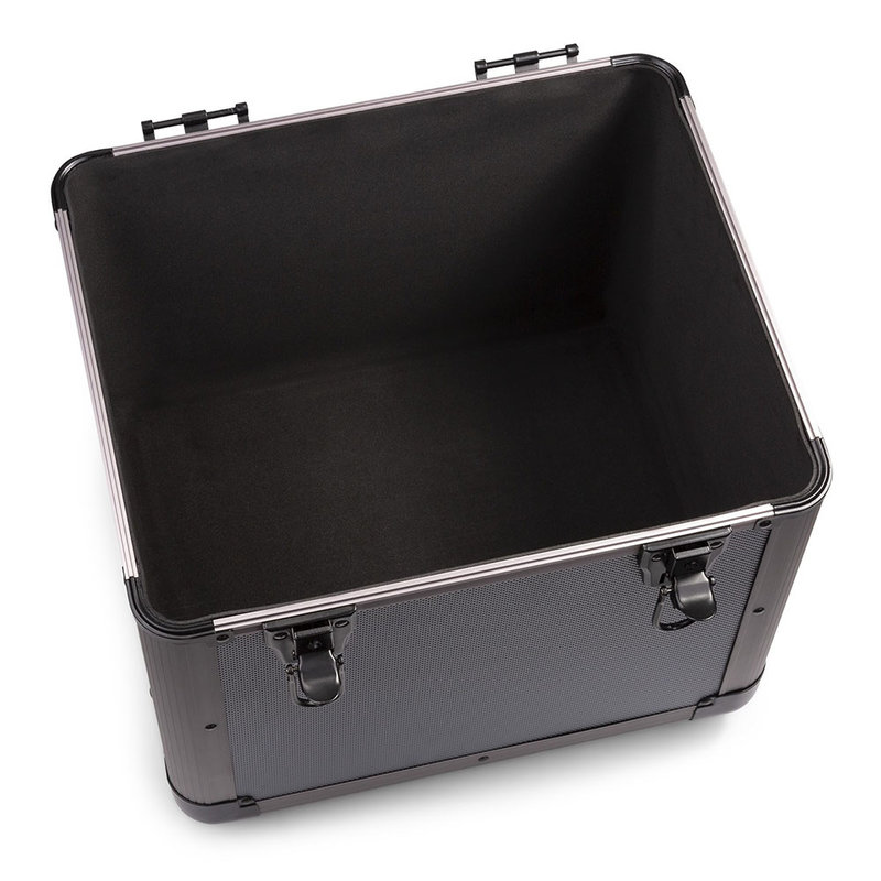 RC100 Vinyl Record case voor 12 inch platen titanium