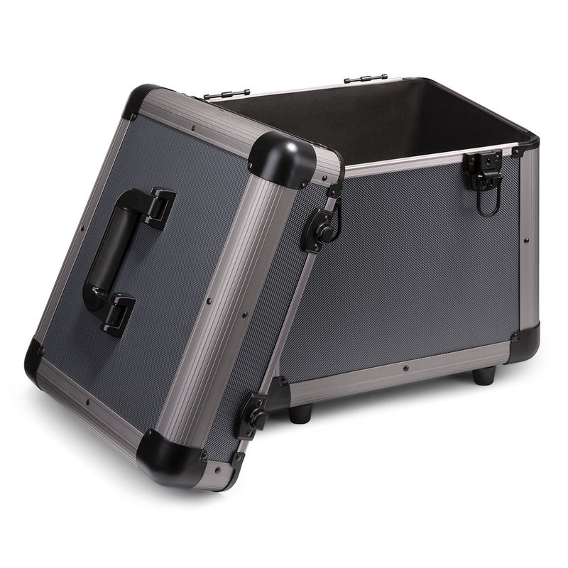RC100 Vinyl Record case voor 12 inch platen titanium
