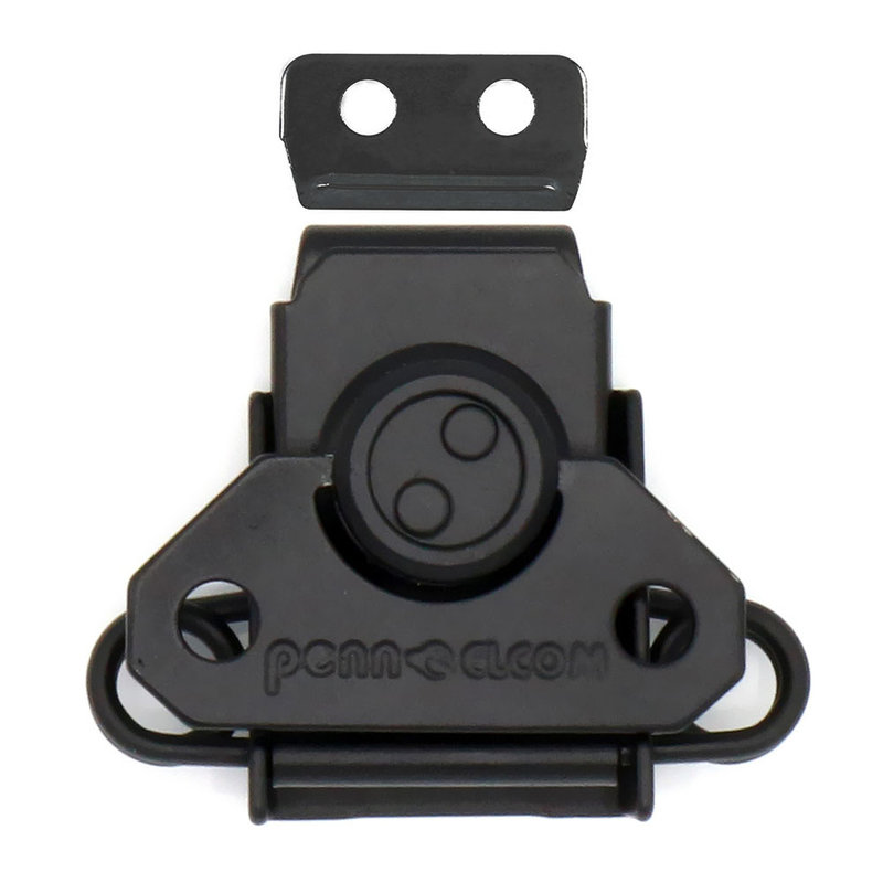 L0915k vlinderslot medium zonder schotel zwart