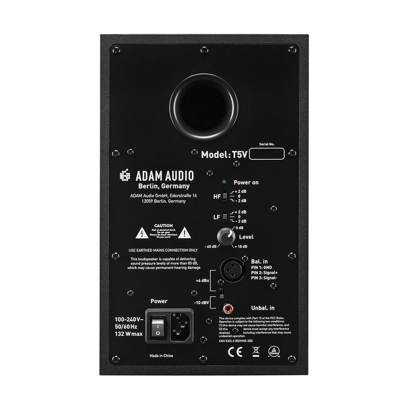 ADAM Audio T5V actieve studiomonitor (per stuk) T5V actieve studiomonitor (per stuk)