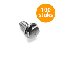 Adam Hall 54M8X16 Flensbout M8 x 16 met tandkrans (100 stuks) 54M8X16 Flensbout M8 x 16 met tandkrans (100 stuks)
