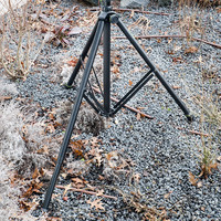 SP VARI-LEG 01 uitschuifbare poot met waterpas voor luidspreker- en lichtstatieven