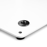 LS 431 W lichtstatief met vierkante stalen baseplate