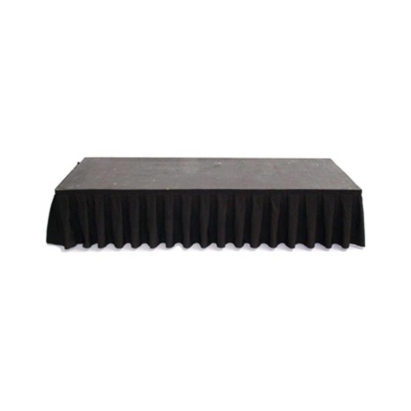 Stagedex podiumrok geplooid 40cm x 4m
