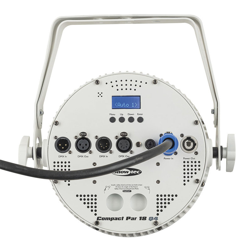 Showtec Compact Par 18 Q4 LED-par RGBW wit Compact Par 18 Q4 LED-par RGBW wit