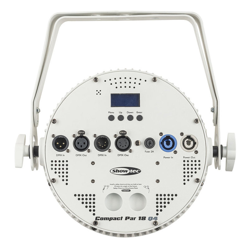 Showtec Compact Par 18 Q4 LED-par RGBW wit Compact Par 18 Q4 LED-par RGBW wit