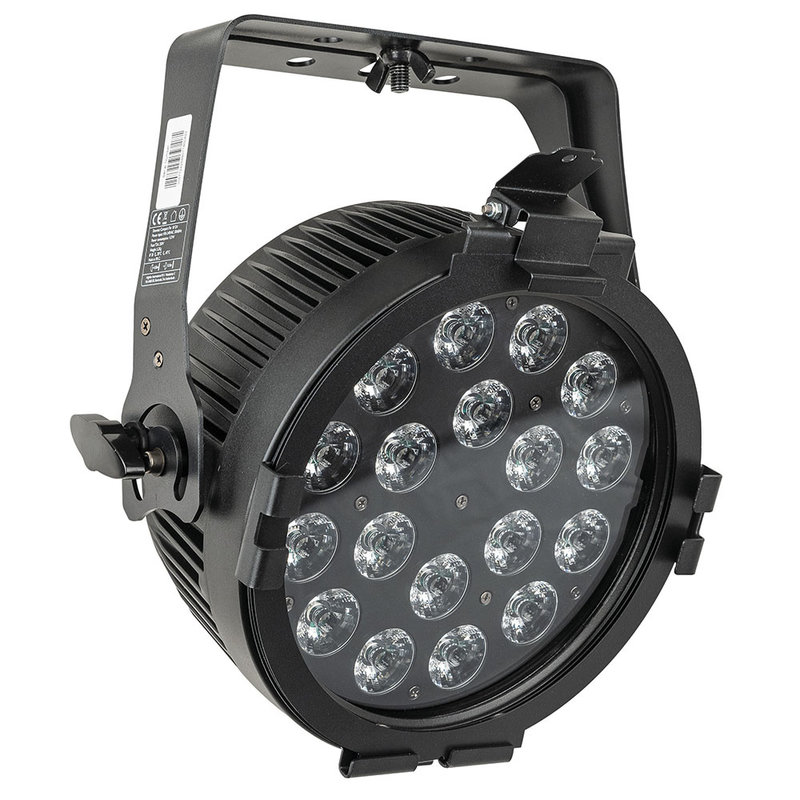 Compact Par 18 Q4 LED-par RGBW zwart
