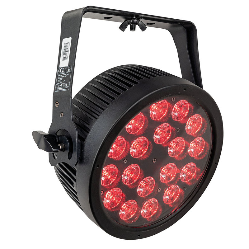 Compact Par 18 Q4 LED-par RGBW zwart
