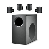 C50PACK installatie speakerset met 4 satellieten + subwoofer
