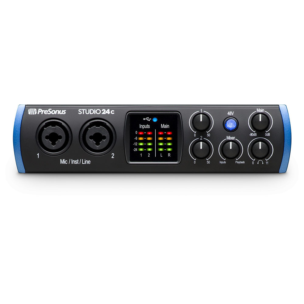 PreSonus Studio 24c USB-C audio interface afbeelding