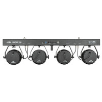 Showtec Lightset PRO 9/10 T-bar met 4 spots RGBM Lightset PRO 9/10 T-bar met 4 spots RGBM