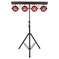 Showtec Lightset PRO 9/10 T-bar met 4 spots RGBM Lightset PRO 9/10 T-bar met 4 spots RGBM