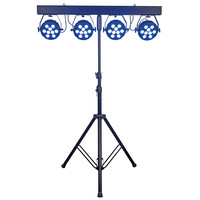 Showtec Lightset PRO 9/10 T-bar met 4 spots RGBM Lightset PRO 9/10 T-bar met 4 spots RGBM