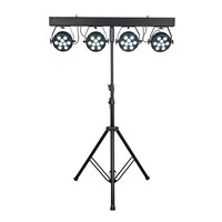 Showtec Lightset PRO 9/10 T-bar met 4 spots RGBM Lightset PRO 9/10 T-bar met 4 spots RGBM
