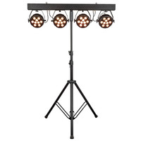 Showtec Lightset PRO 9/10 T-bar met 4 spots RGBM Lightset PRO 9/10 T-bar met 4 spots RGBM