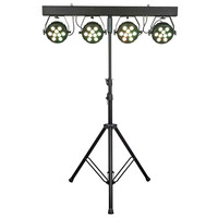 Showtec Lightset PRO 9/10 T-bar met 4 spots RGBM Lightset PRO 9/10 T-bar met 4 spots RGBM