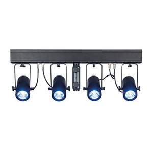 Showtec Pinspot Bar 4 RGBW T-bar met 4 pinspots