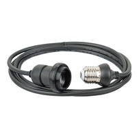 Showtec E27 prikkabel verlengsnoer 2m E27 prikkabel verlengsnoer 2m