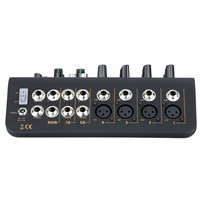 Audiophony Mi6U 6-kanaals PA mixer Mi6U 6-kanaals PA mixer
