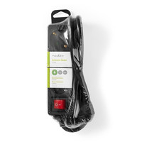 3-weg stekkerdoos met aan-uitschakelaar