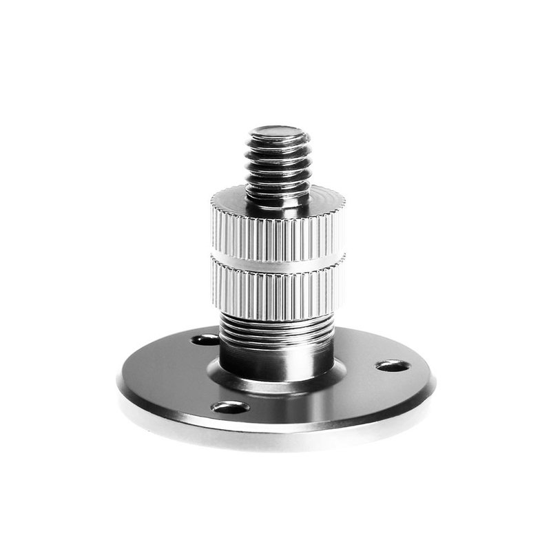 Adam Hall Bevestigingsplaat voor zwanenhals chroom Bevestigingsplaat voor zwanenhals chroom