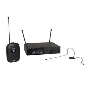 Shure SLXD14/153B-K59 draadloze MX153 headsetmicrofoon set SLXD14/153B-K59 draadloze MX153 headsetmicrofoon set