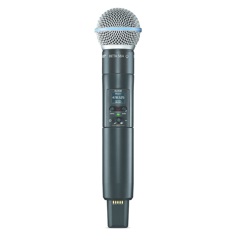 Shure SLXD24/B58-H56 draadloze Beta58 microfoon set SLXD24/B58-H56 draadloze Beta58 microfoon set