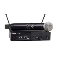 Shure SLXD24/SM58-K59 draadloze SM58 microfoon set SLXD24/SM58-K59 draadloze SM58 microfoon set