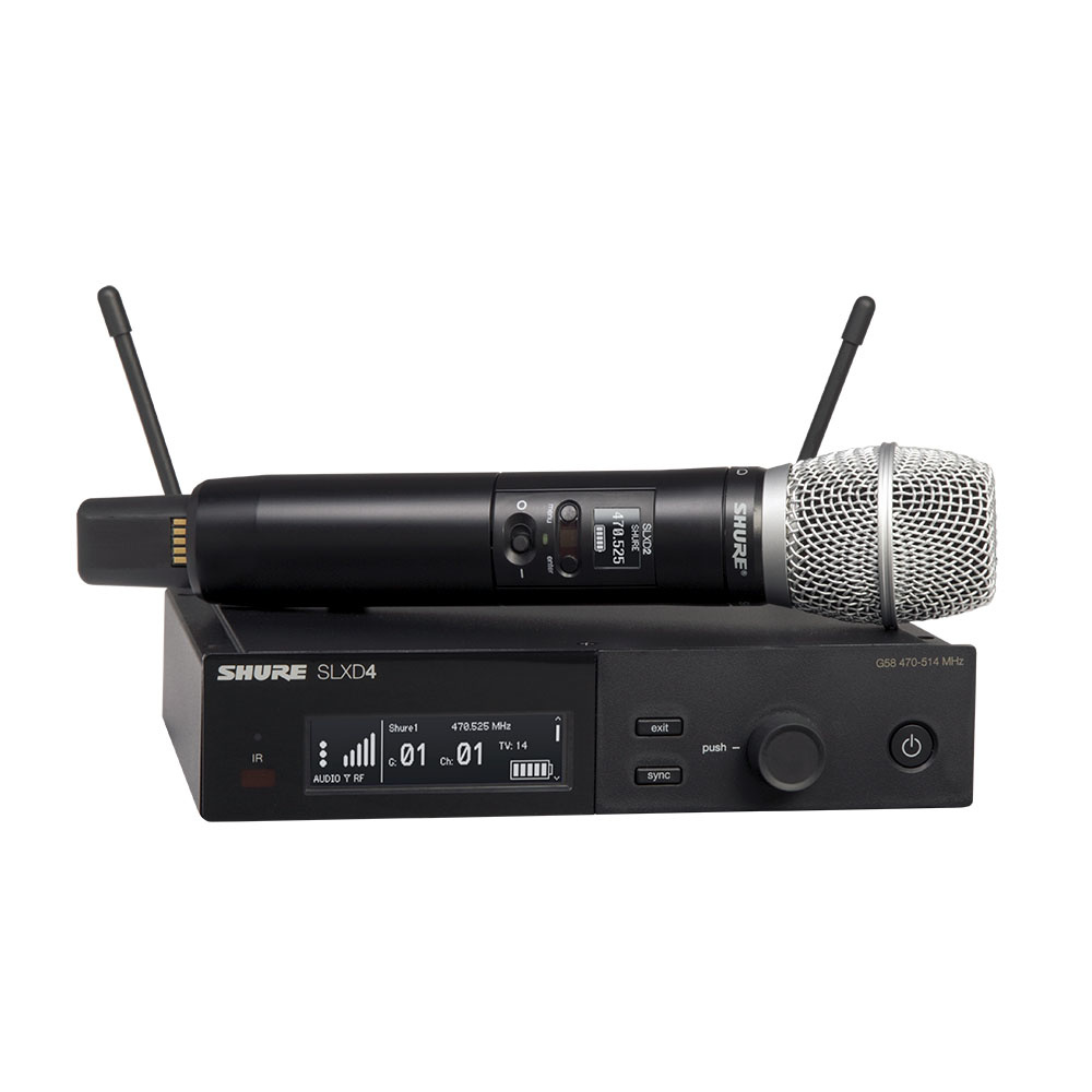 Shure SLXD24/SM86-K59 draadloze SM86 microfoon set afbeelding