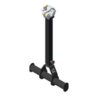 VT Droparm / downrigger kort 60-90cm met halfcoupler Droparm / downrigger kort 60-90cm met halfcoupler