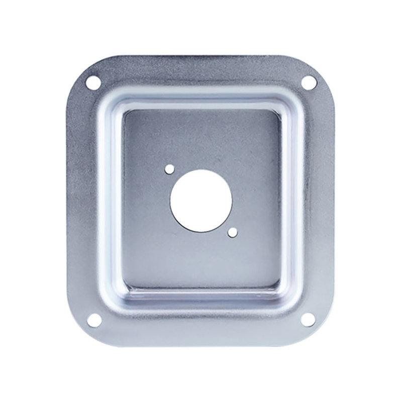 D0949 Inbouwschotel 1x D-Size zilver