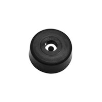 F1686 rubber voet 40x16mm met stalen ring