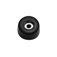 F1692 rubber voet 25x15mm met stalen ring