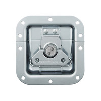 L905/915/10z Vlinderslot medium 10mm diep zilver