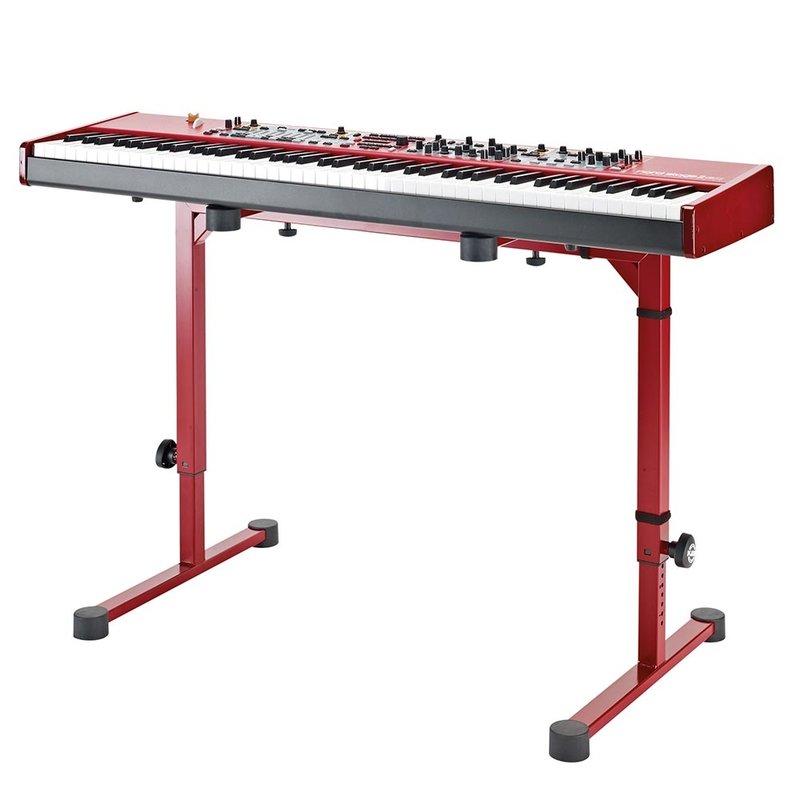 18810 Omega keyboard standaard tafelmodel rood