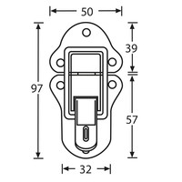 1608 Groot opbouwslot