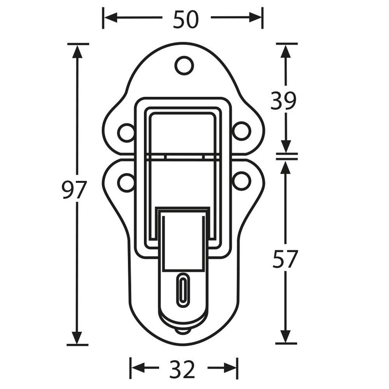 1602 Groot opbouwslot