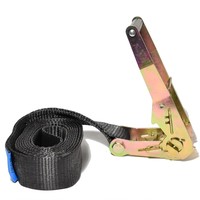 Spanband 50mm met ratel 3m zwart