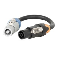 Showtec Pro Power True in naar Pro Power out stroomkabel 25cm Pro Power True in naar Pro Power out stroomkabel 25cm