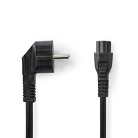 Voedingskabel schuko male haaks naar IEC-320-C5 5m Voedingskabel schuko male haaks naar IEC-320-C5 5m