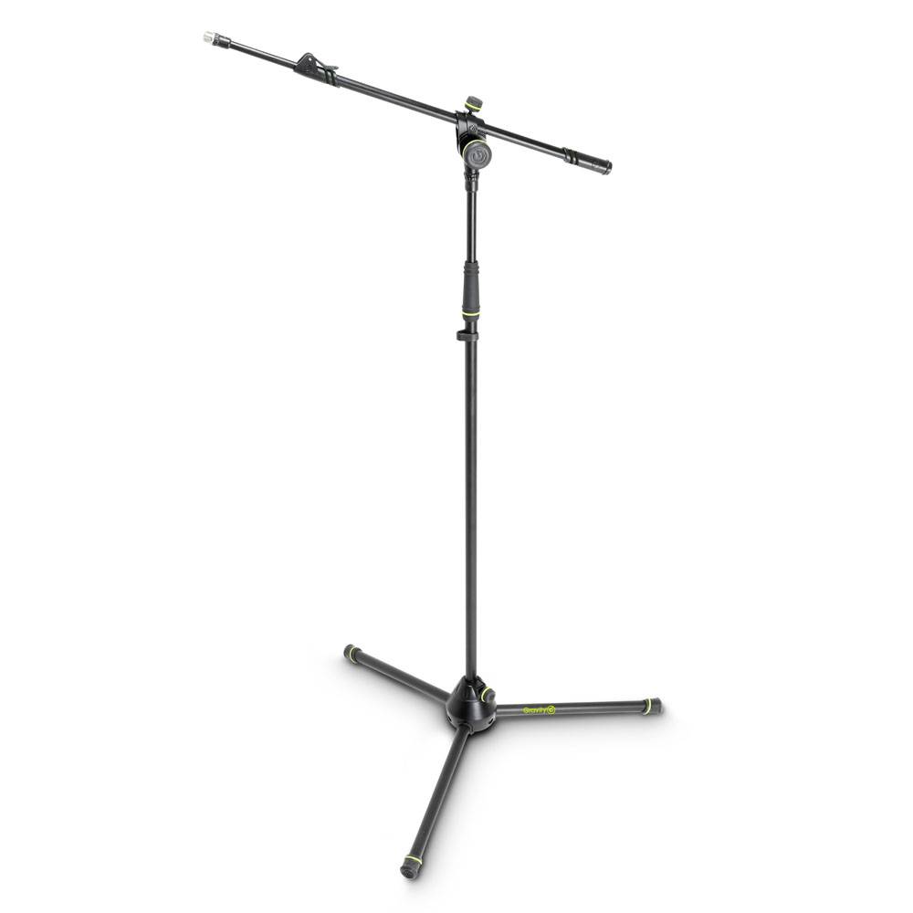 Gravity MS4322B Microfoonstatief met driepoot en telescopische hengel afbeelding