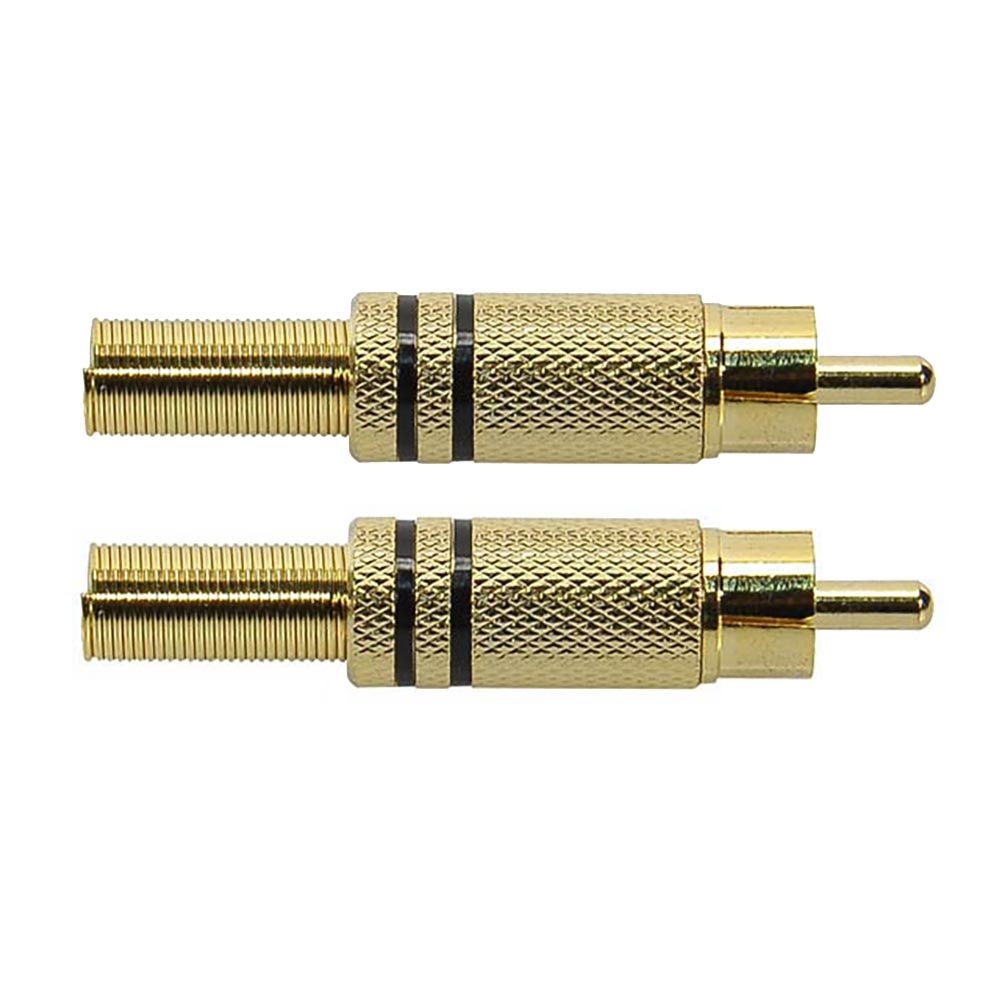 Boston MRCA-30-BK RCA-plug (2 stuks) afbeelding