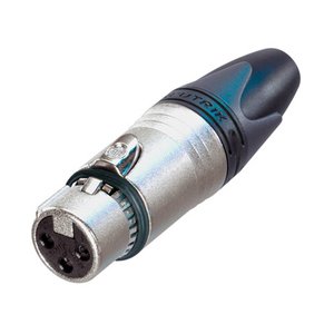 Neutrik NC3FXX EMC Female XLR kabeldeel 3p