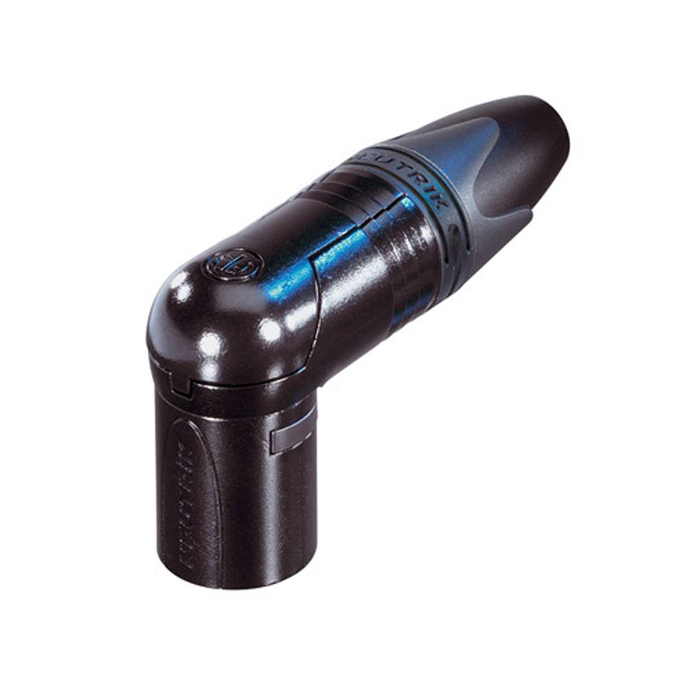 Neutrik NC5MRX-B Haaks Male XLR kabeldeel 5p zwart afbeelding