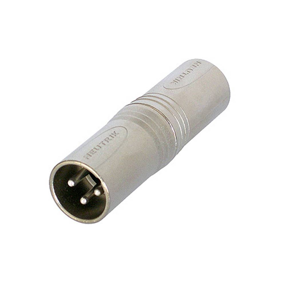 Neutrik NA3MM XLR male naar XLR male adapter afbeelding