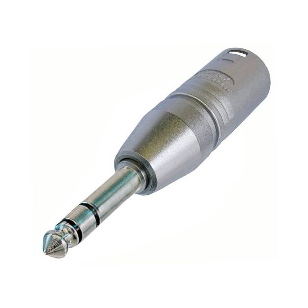 Neutrik NA3MP XLR male naar Jack stereo adapter afbeelding