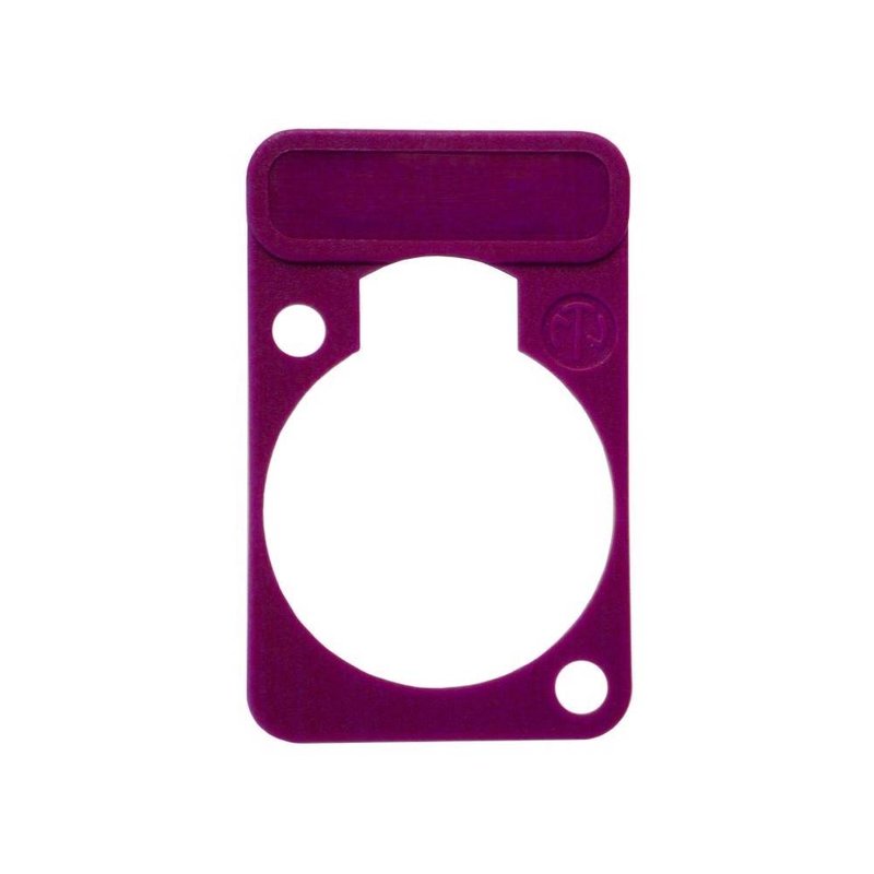 Neutrik DSS7 chassisdeel plaatje violet DSS7 chassisdeel plaatje violet
