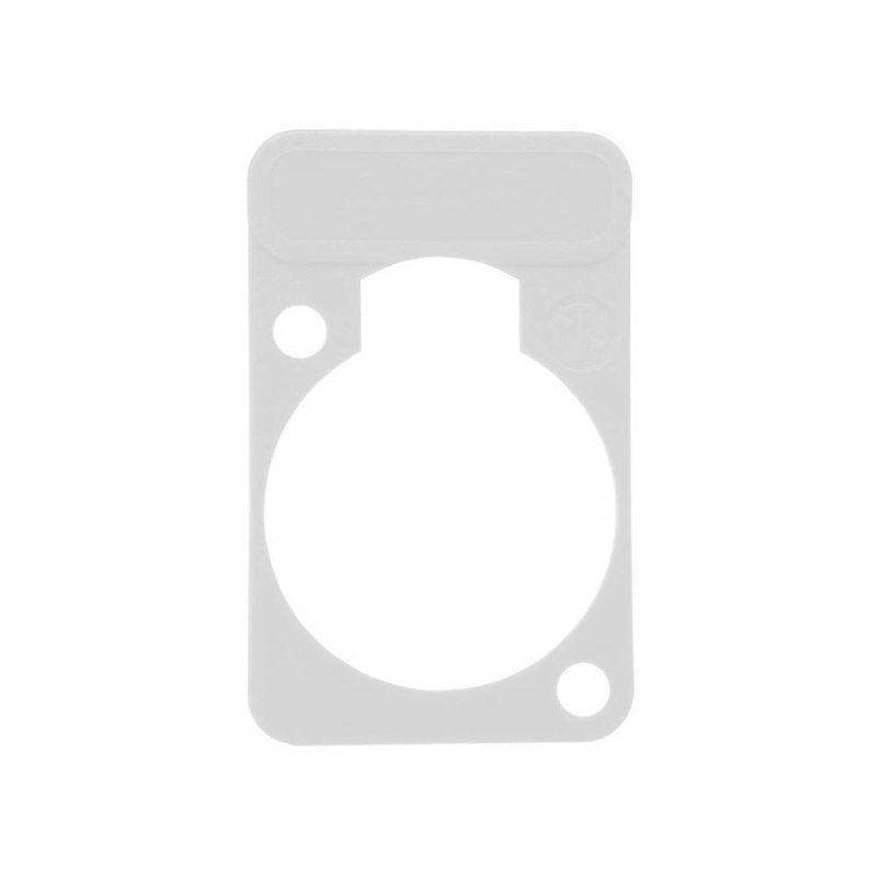 Neutrik DSS9 chassisdeel plaatje wit DSS9 chassisdeel plaatje wit